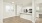 a kitchen with white cabinets